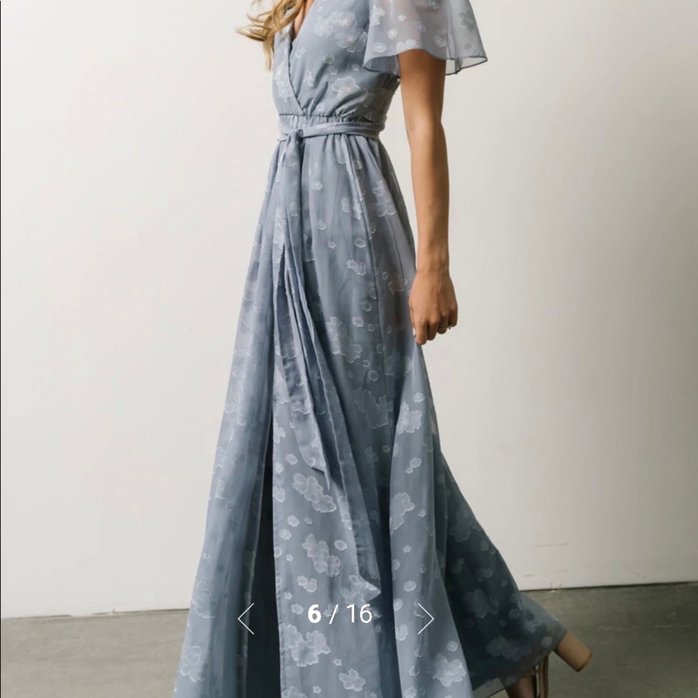 Never worn, maxi dress
